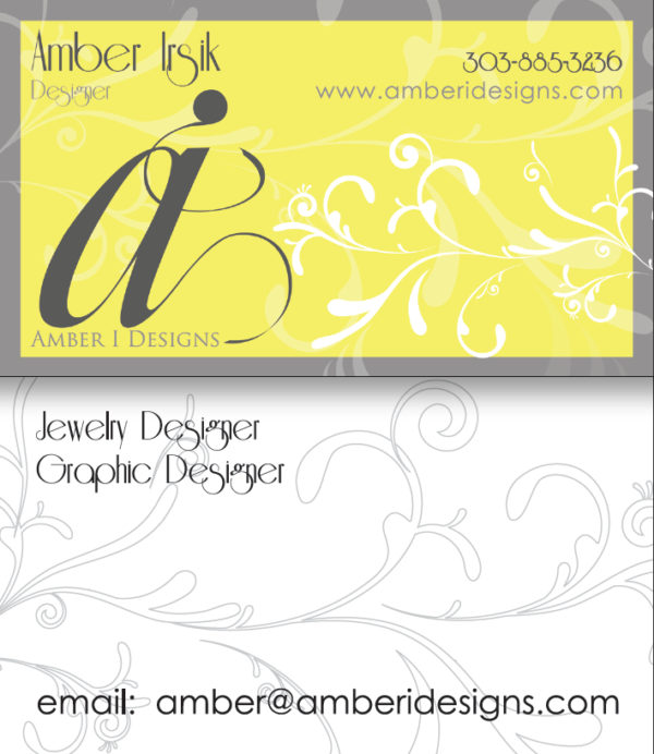 ai designs business cards round 1